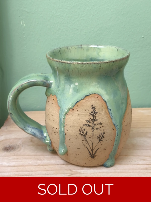 Drippy Flower Mug